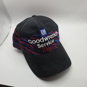 Chase Authentics Black Cap with Embroidered Accents